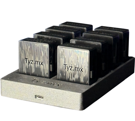 SlimeVR LSM6DSV 8 Trackers con Base de Carga