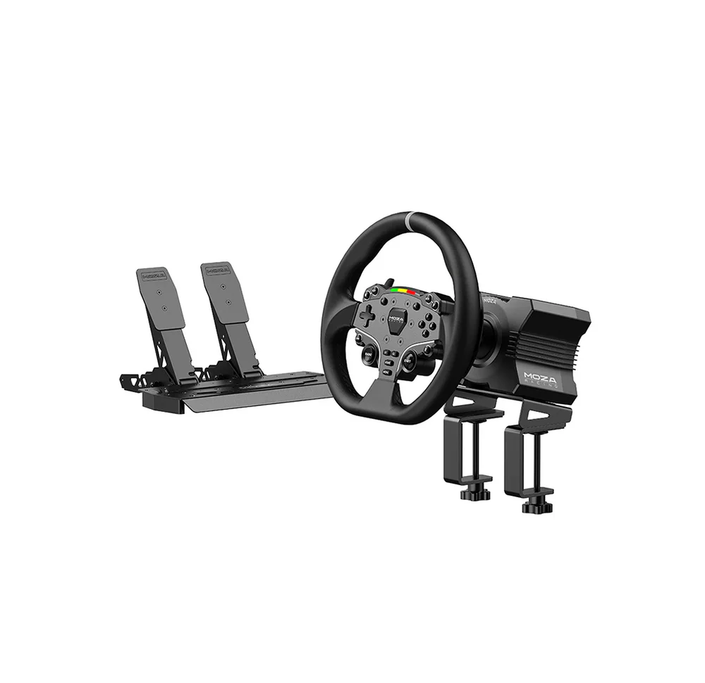 Volante Moza R5 Bundle Direct Drive 5.5nm + Pedales (Usado)